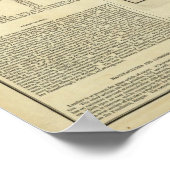 Poster Carte Du Maine (Coin)