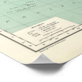 Poster - Carte du Mexique (Coin)