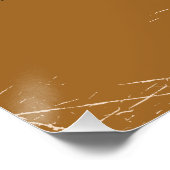 Poster Carte du Mexique (Coin)