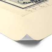 Poster Carte du Mexique (1911) (Coin)