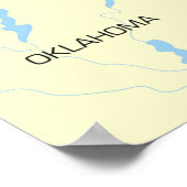 Poster Carte Du Missouri (Coin)