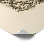 Poster Carte du Missouri de Colton (1851) (Coin)