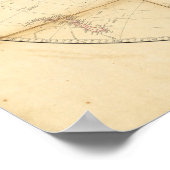 Poster Carte du monde (Coin)