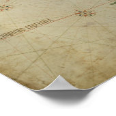 Poster Carte du monde (Coin)