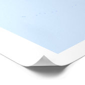 Poster Carte du monde (Coin)