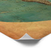 Poster Carte du monde 1938 (Coin)