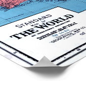 Poster Carte du monde 1942 (Coin)