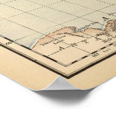 Poster Carte du monde 2 (Coin)