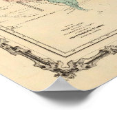 Poster Carte du Monde 2 (Coin)