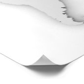 Poster Carte du monde 3D, image générée par ordinateur (Coin)