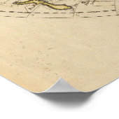 Poster Carte du monde 4 (Coin)