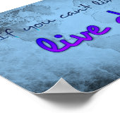 Poster Carte du monde avec devis (Coin)