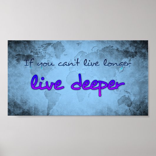 Poster Carte du monde avec devis (Devant)