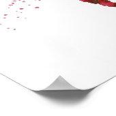 Poster Carte du monde de l'art Abstrait (Coin)