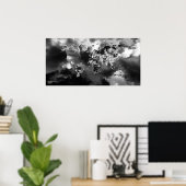 Poster Carte du monde des nuages (Bureau à domicile)