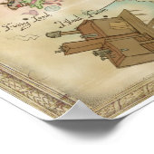 Poster Carte du monde du singe Sideshow (Coin)