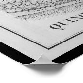 Poster Carte du Mont Clare PA Pennsylvanie 1871 (Coin)