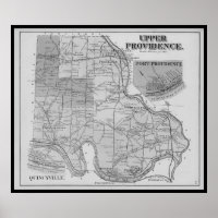 Carte du Mont Clare PA Pennsylvanie 1871