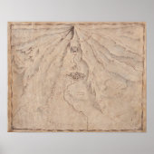 Poster Carte du mont Lonley (Devant)