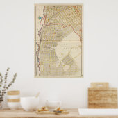 Poster Carte du Mt Vernon Atlas (Cuisine)