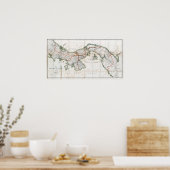 Poster Carte du Panama 1912 (Cuisine)