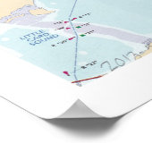 Poster Carte du parc national de Biscayne (2011) (Coin)