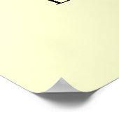 Poster Carte du Pays-Bas (Coin)