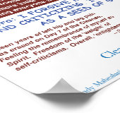 Poster Carte du rein des fermes d'anges (Coin)