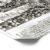 Poster Carte du siège de Malte en 1565 (Coin)