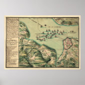 Poster Carte du siège du Québec (Devant)