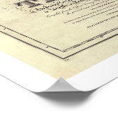 Poster Carte du territoire du Texas par Colton 1872 (Coin)