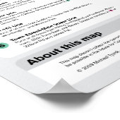 Poster Carte du transport en commun de Columbus Imaginair (Coin)