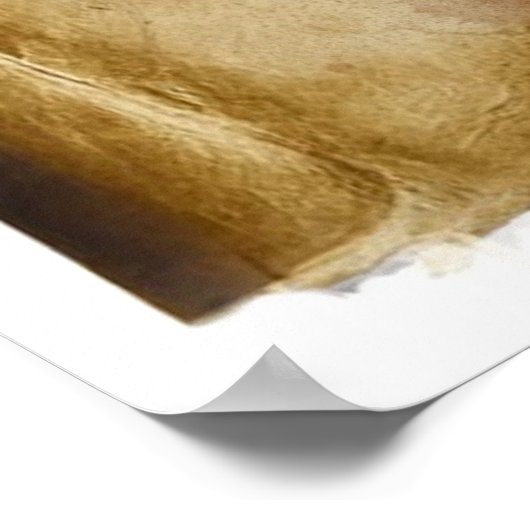 Poster Carte du trésor (Coin)