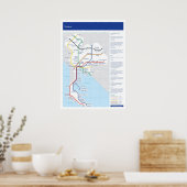 Poster Carte du tube de Thaïlande (Cuisine)