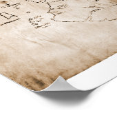 Poster Carte du Vinland (Coin)