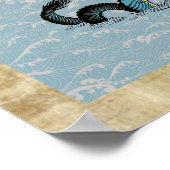 Poster Carte du XXV de la Grande Guerre occidentale (Coin)