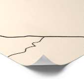 Poster Carte Dublin (Coin)