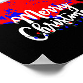 Poster Carte électorale Trump Joyeux Noël Père Noël H (Coin)