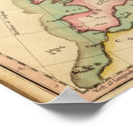 Poster Carte élémentaire (Coin)