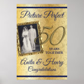 Poster Carte en mousse du 50e anniversaire (Devant)
