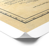 Poster Carte Environs de Washington DC par Silversparre 1 (Coin)