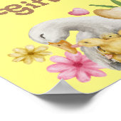 Poster Carte et cadeaux de mignonette pour maman et bébé  (Coin)