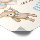 Poster Carte et Cadeaux Teddy Bear Signal Garçon (Coin)