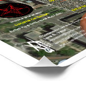 Poster Carte étoile Columbia (Coin)