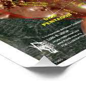 Poster Carte étoile Columbia (Coin)