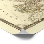 Poster Carte Europe 2 (Coin)