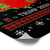 Poster Carte Exacte Des Résultats Des Élections De 2024 D (Coin)