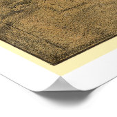 Poster Carte ferroviaire de l'Ouest et de l'Atlantique 18 (Coin)