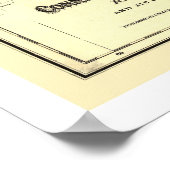 Poster Carte ferroviaire du Connecticut et de l'Ouest 187 (Coin)