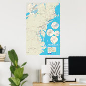 Poster Carte ferroviaire du nord-est version 1.0 (Bureau à domicile)